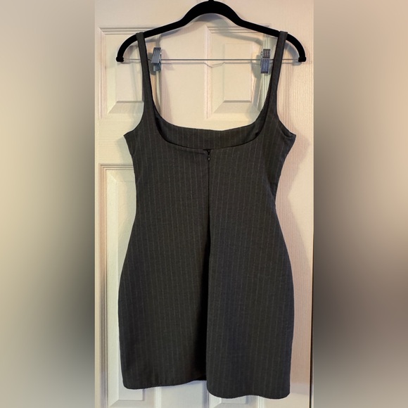 PINSTRIPE DRESS - Picture 3 of 3